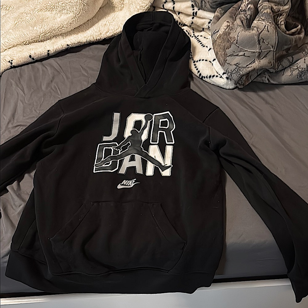 Nike Jordan Black Hoodie